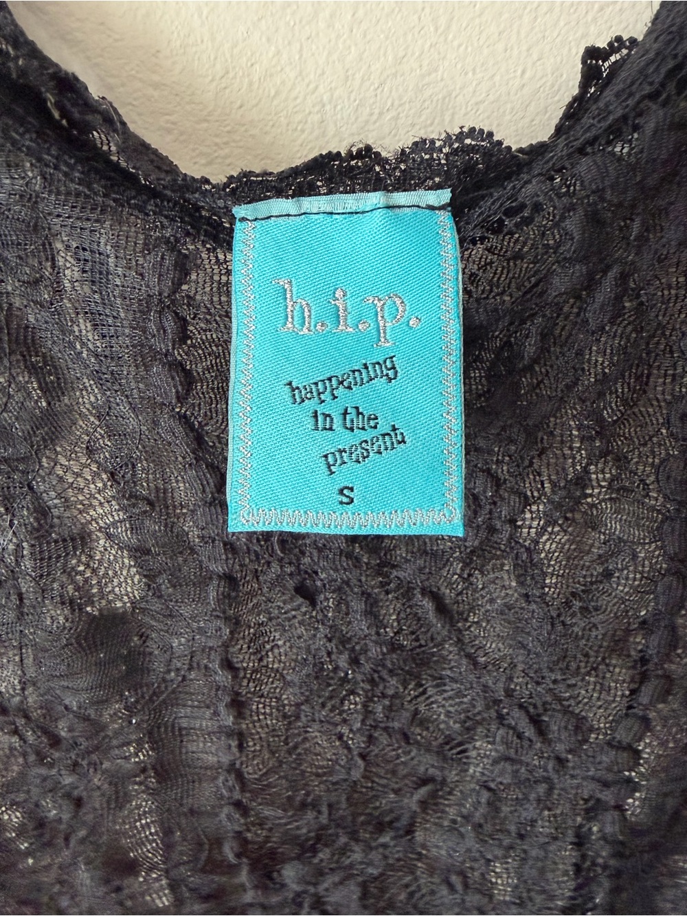 Black Lace Tank Top dentelle - Picture 3 of 9